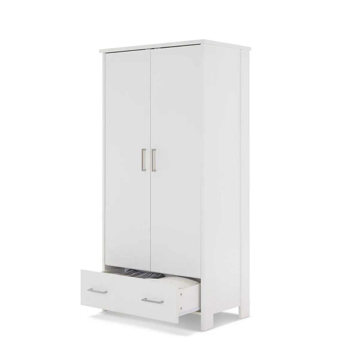 Obaby Nika Mini 3 Piece Room Set & Underdrawer - White Wash