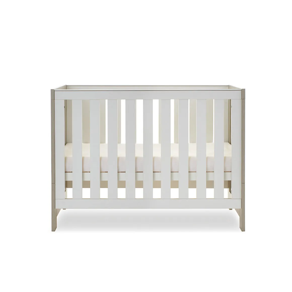 Obaby Nika Mini 3 Piece Room Set & Underdrawer - GREY WASH & WHITE