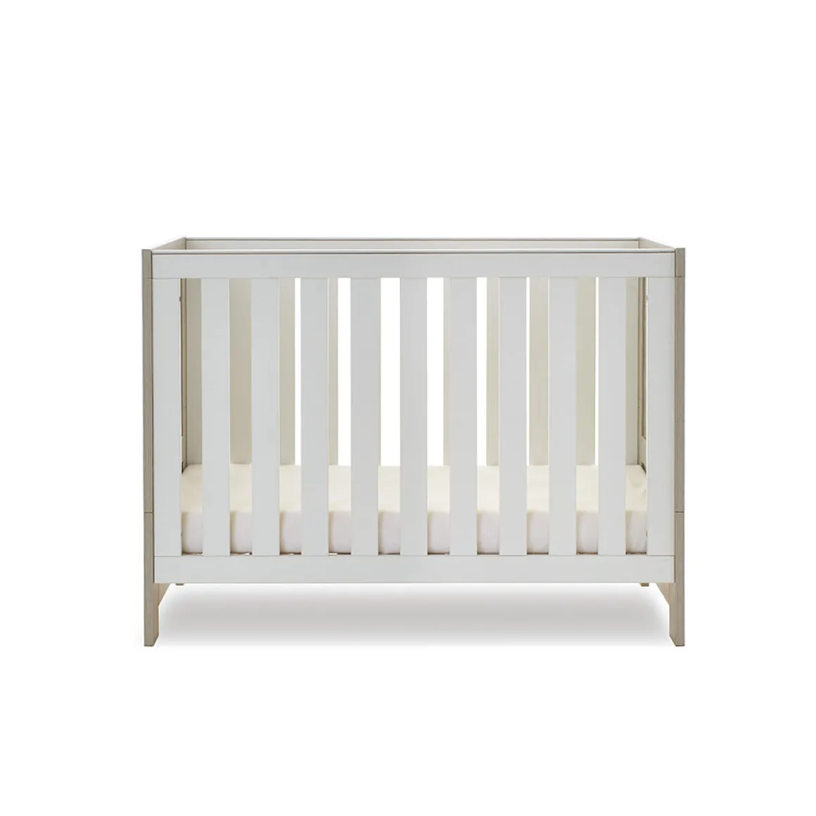 Obaby Nika Mini 2 Piece Room Set & Underdrawer - GREY WASH & WHITE