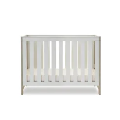Obaby Nika Mini 3 Piece Room Set & Underdrawer - GREY WASH & WHITE