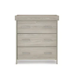Obaby Nika Mini 3 Piece Room Set & Underdrawer - GREY WASH