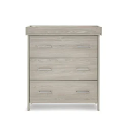 Obaby Nika Mini 3 Piece Room Set & Underdrawer - GREY WASH
