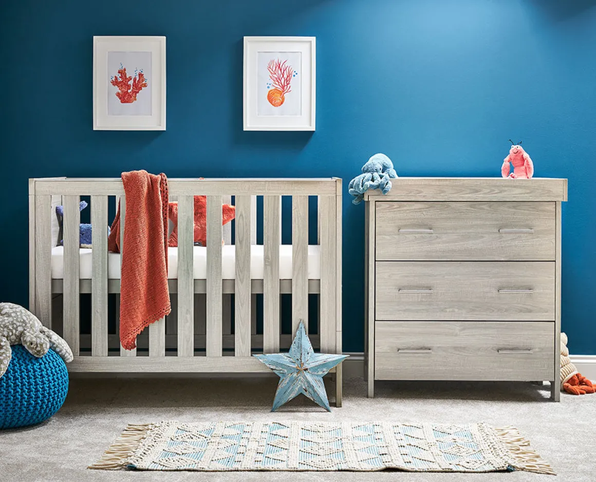Obaby Nika Mini Cot Bed