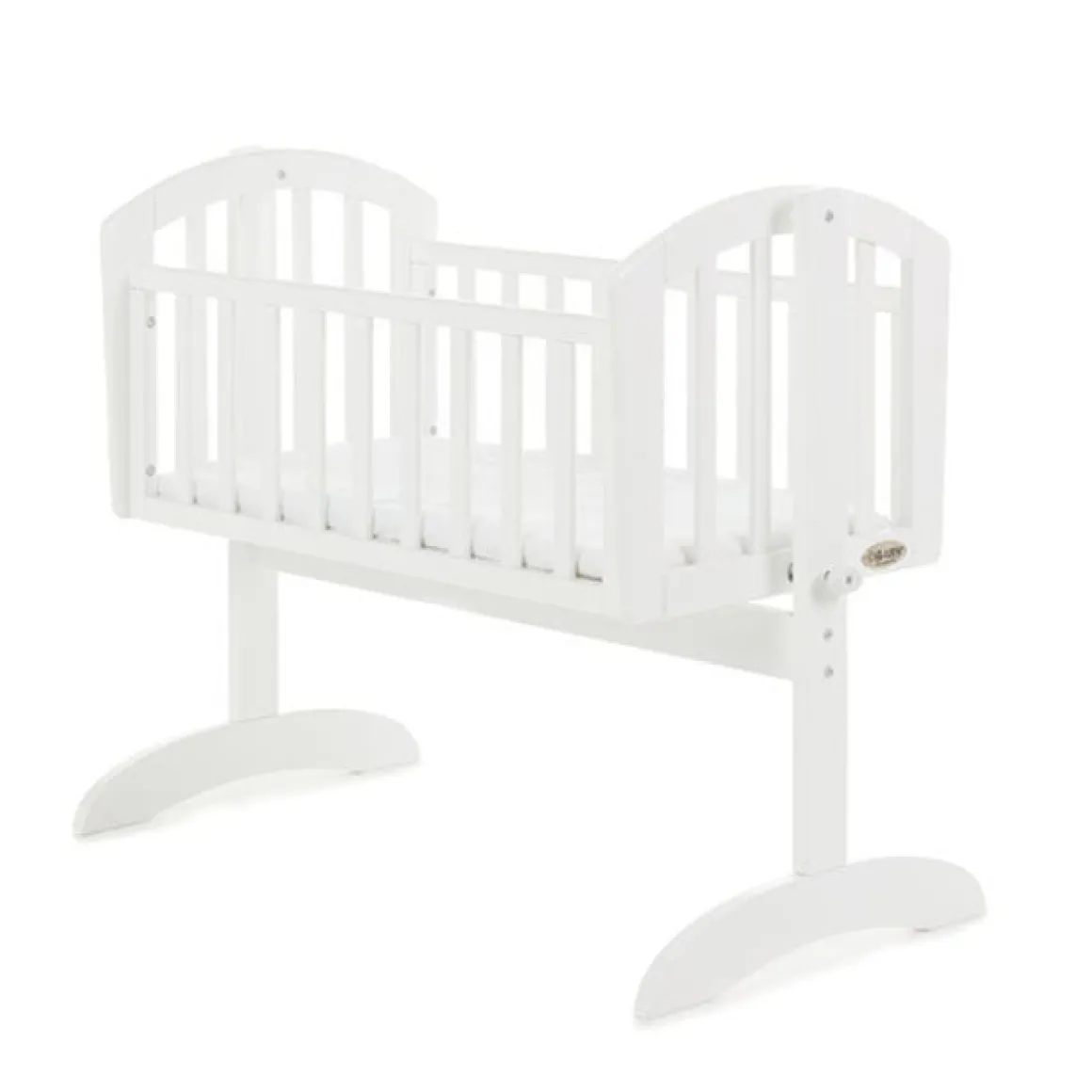 Obaby Sophie Swinging Crib - White