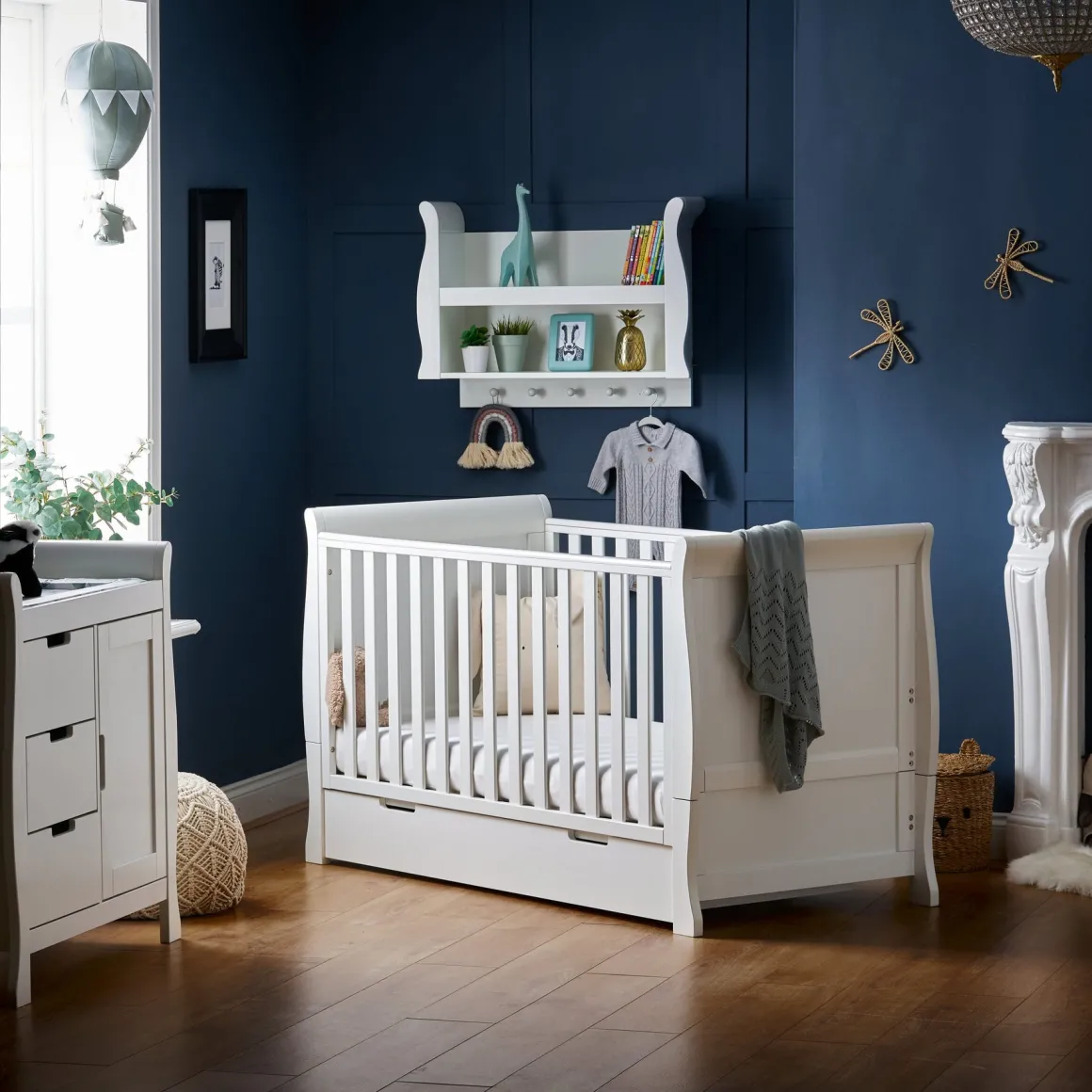 Obaby Stamford Classic 2 Piece Room Set - WHITE