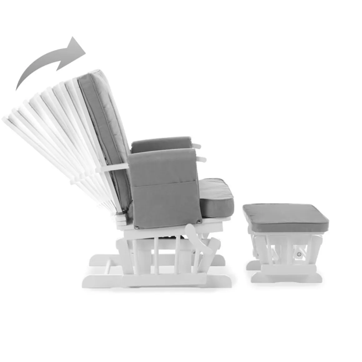 Obaby Stamford Classic 5 Piece Room Set - WARM GREY