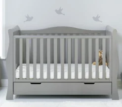 Obaby Stamford Luxe 2 Piece Room Set - WARM GREY