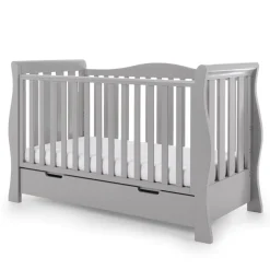 Obaby Stamford Luxe 3 Piece Room Set - WARM GREY