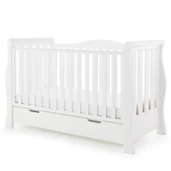 Obaby Stamford Luxe 3 Piece Room Set - White