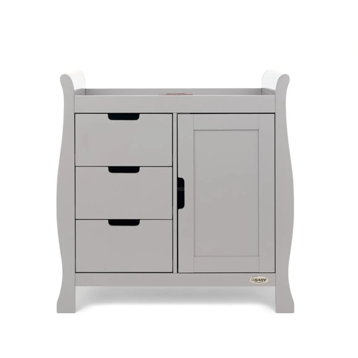 Obaby Stamford Luxe 7 Piece Room Set - WARM GREY