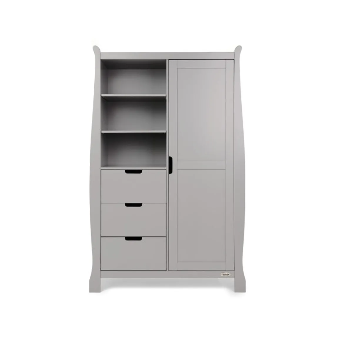 Obaby Stamford Luxe 5 Piece Room Set - WARM GREY