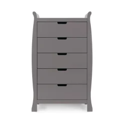 Obaby Stamford Luxe 5 Piece Room Set - TAUPE GREY