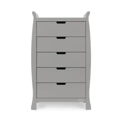 Obaby Stamford Luxe 7 Piece Room Set - WARM GREY
