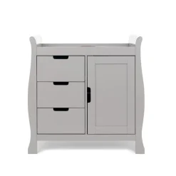 Obaby Stamford Luxe 2 Piece Room Set - WARM GREY