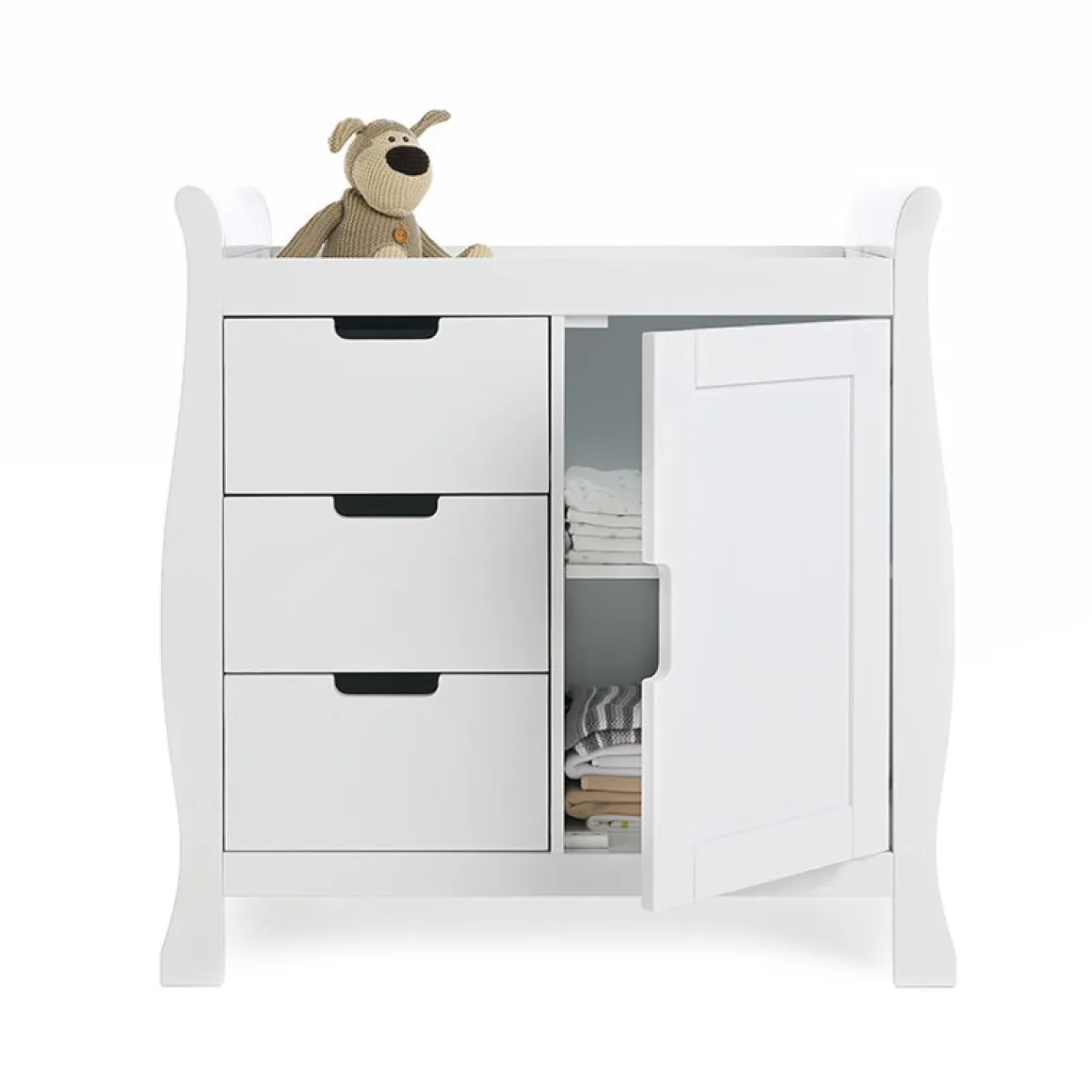 Obaby Stamford Luxe 2 Piece Room Set - WHITE