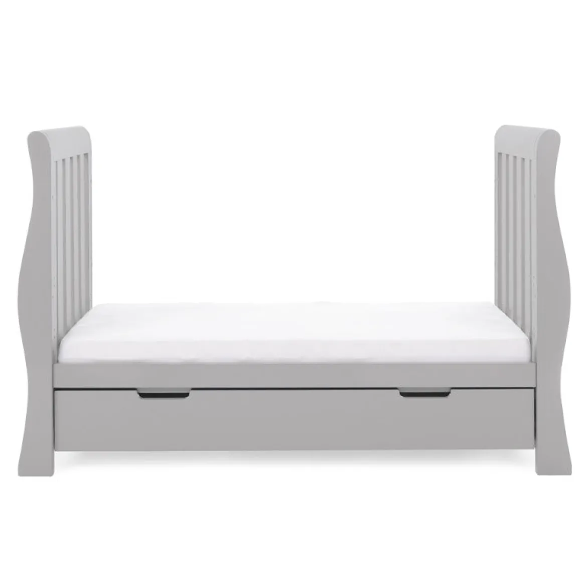 Obaby Stamford Luxe Cot Bed - WARM GREY