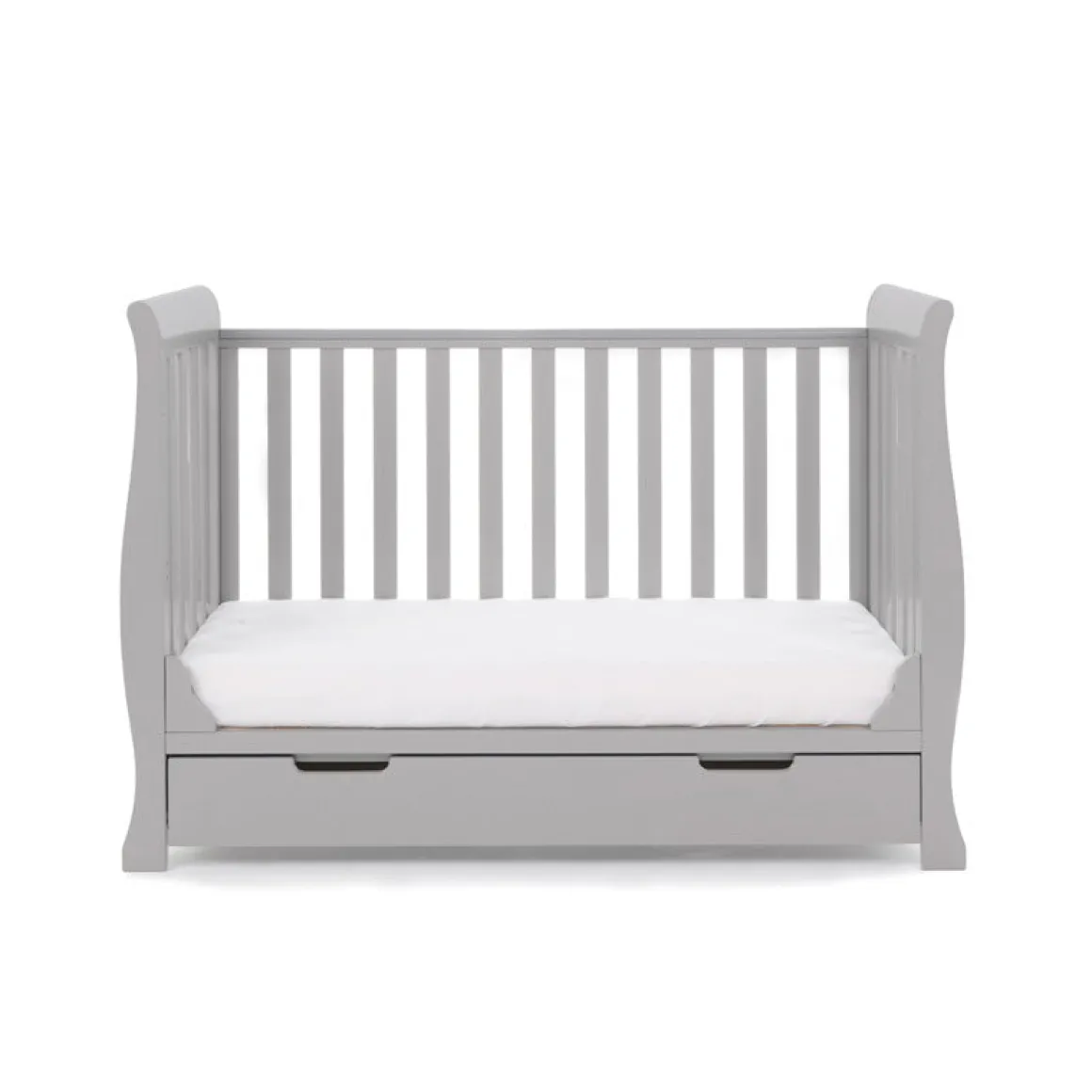 Obaby Stamford Mini Cot Bed - WARM GREY