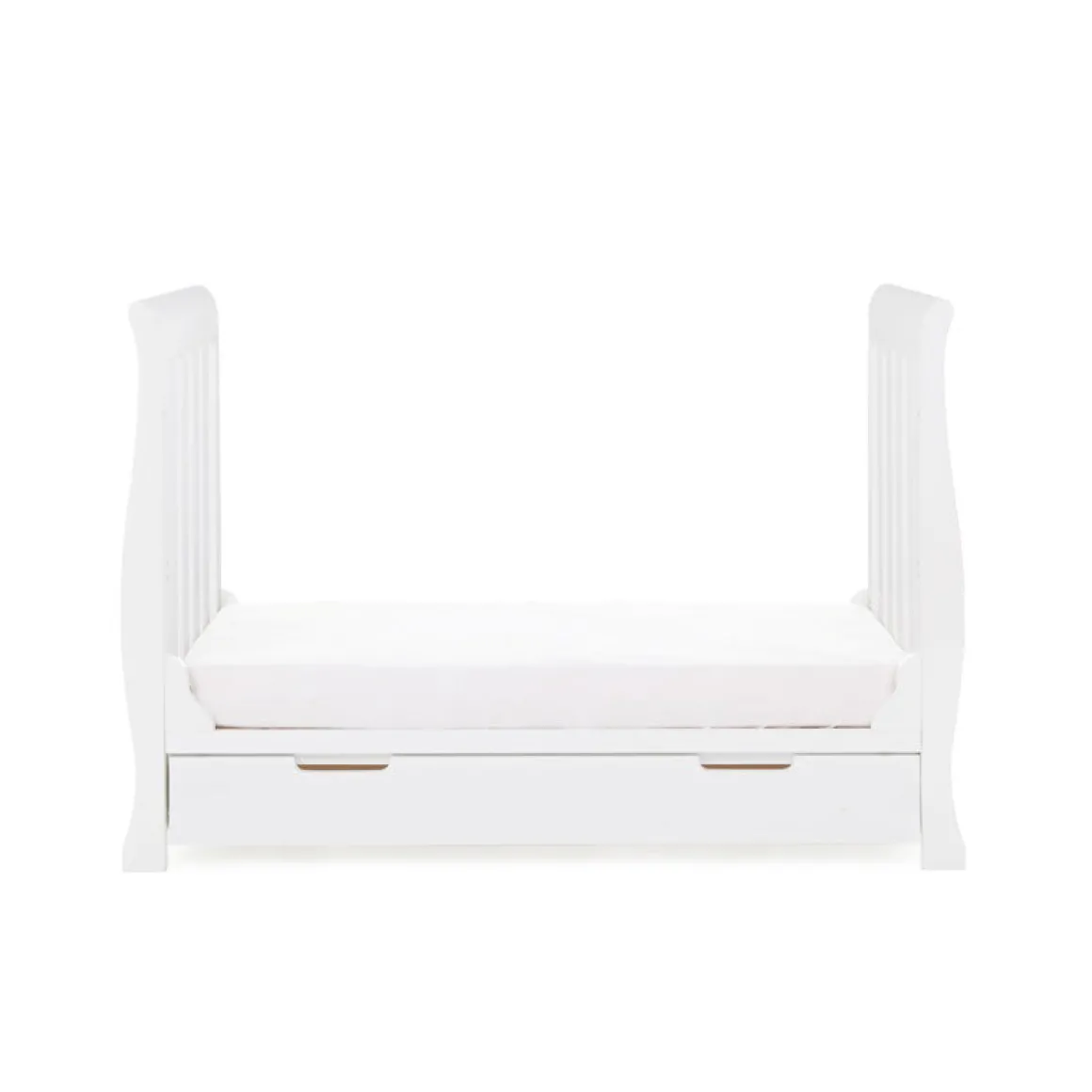 Obaby Stamford Mini Cot Bed - WHITE