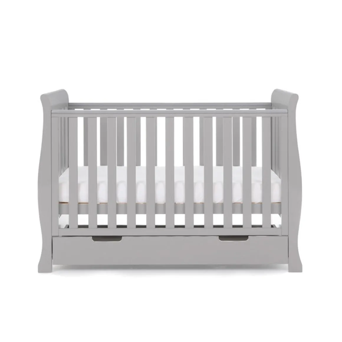 Obaby Stamford Mini Cot Bed - WARM GREY