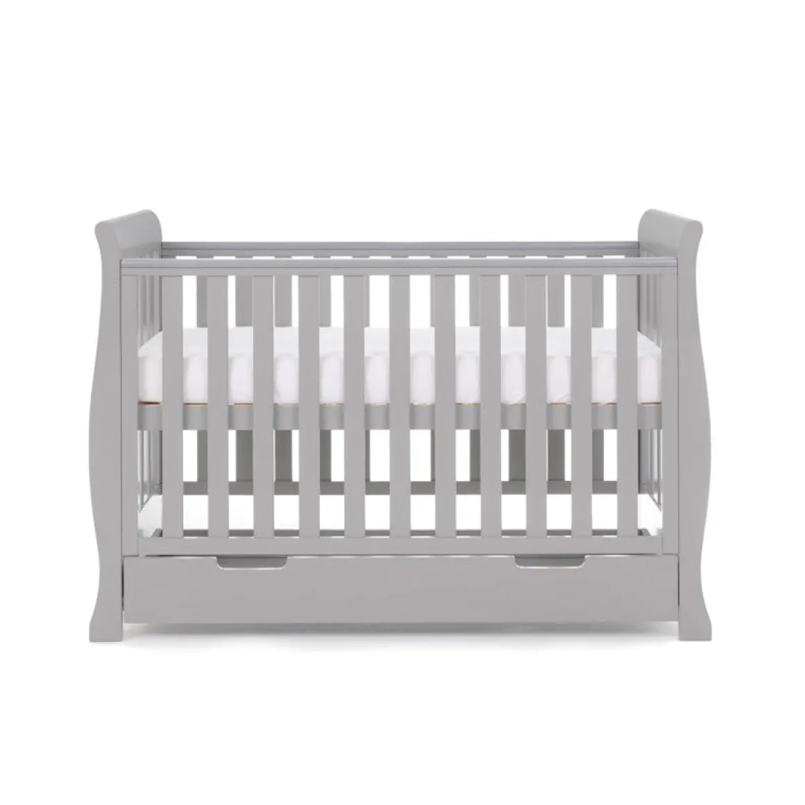 Obaby Stamford Mini Cot Bed - WARM GREY