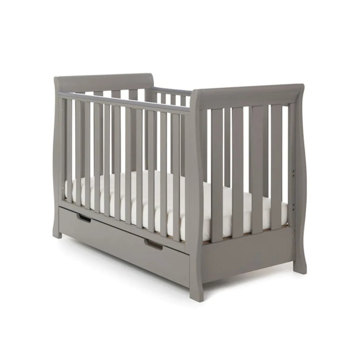 Obaby Stamford Mini Sleigh 5 Piece Room Set - TAUPE GREY