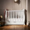 Obaby Stamford Space Saver Cot - WHITE