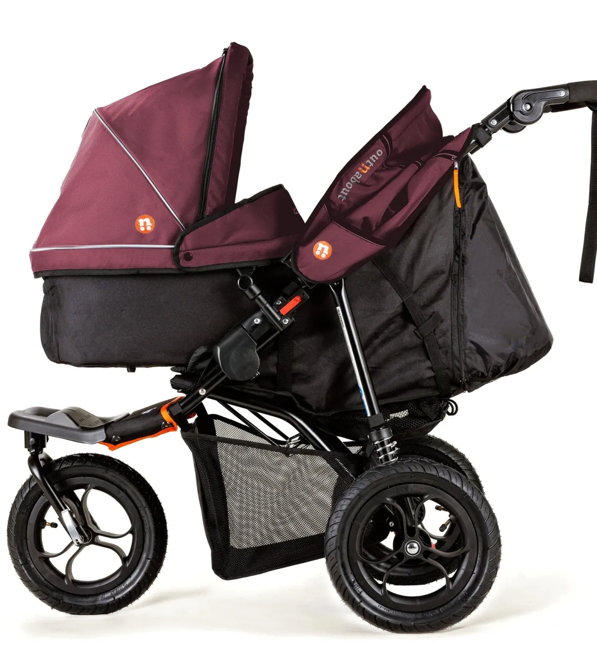 Out n About - Nipper Single V5 pushchair - Brambleberry Red