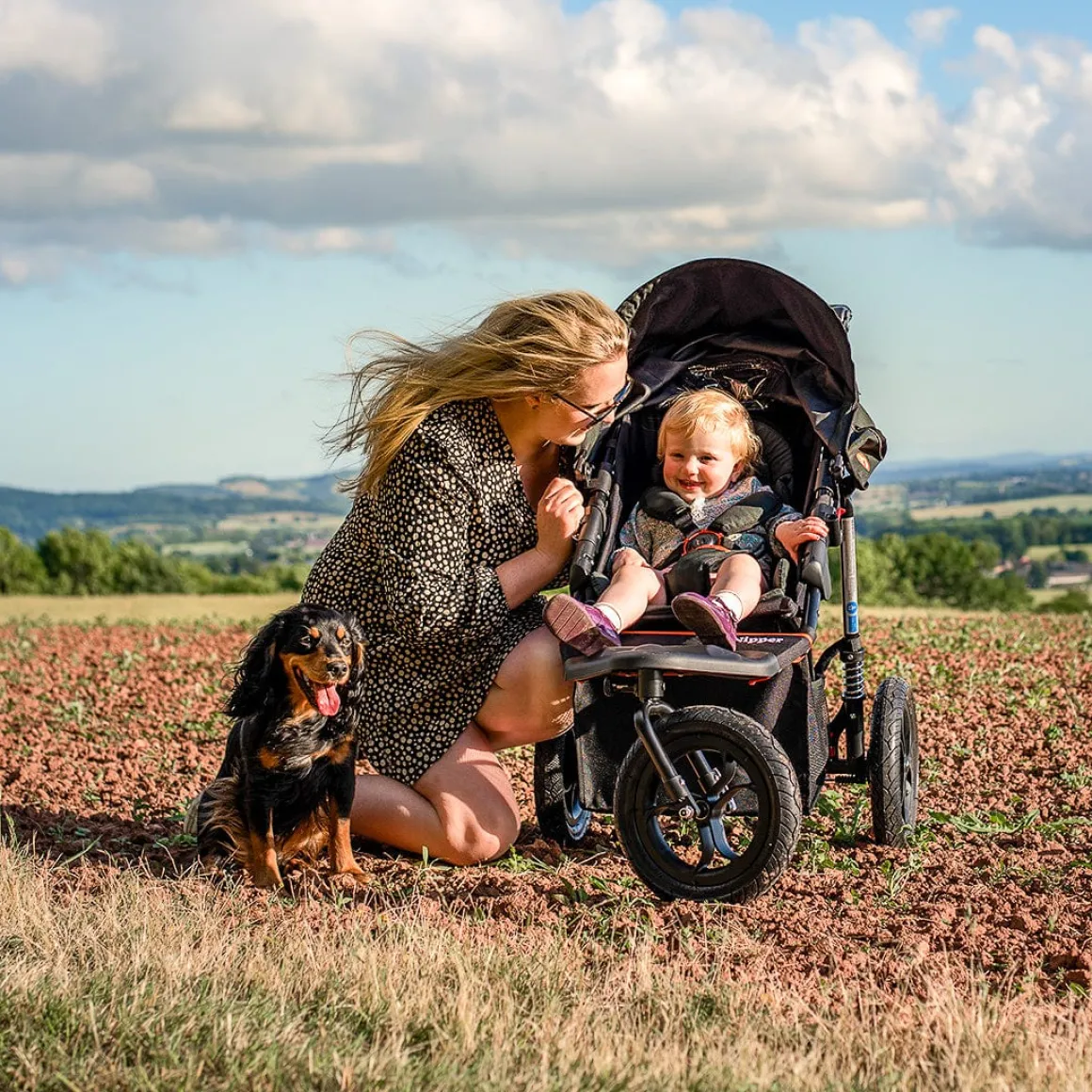 Out n About - Nipper Single V5 pushchair - Brambleberry Red