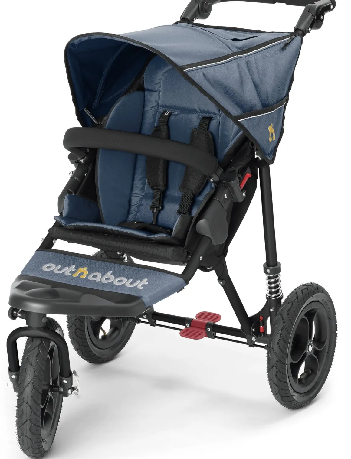 Out n About Nipper V4 Single Pushchair - Navy Blue