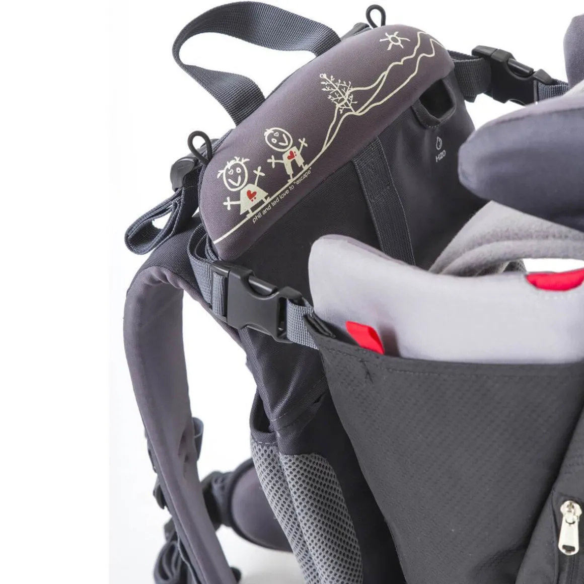 Phil & Teds Escape™ Back Carrier - Red