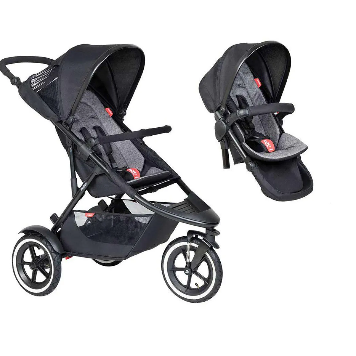 Phil & Teds Sport Pushchair + Double Kit