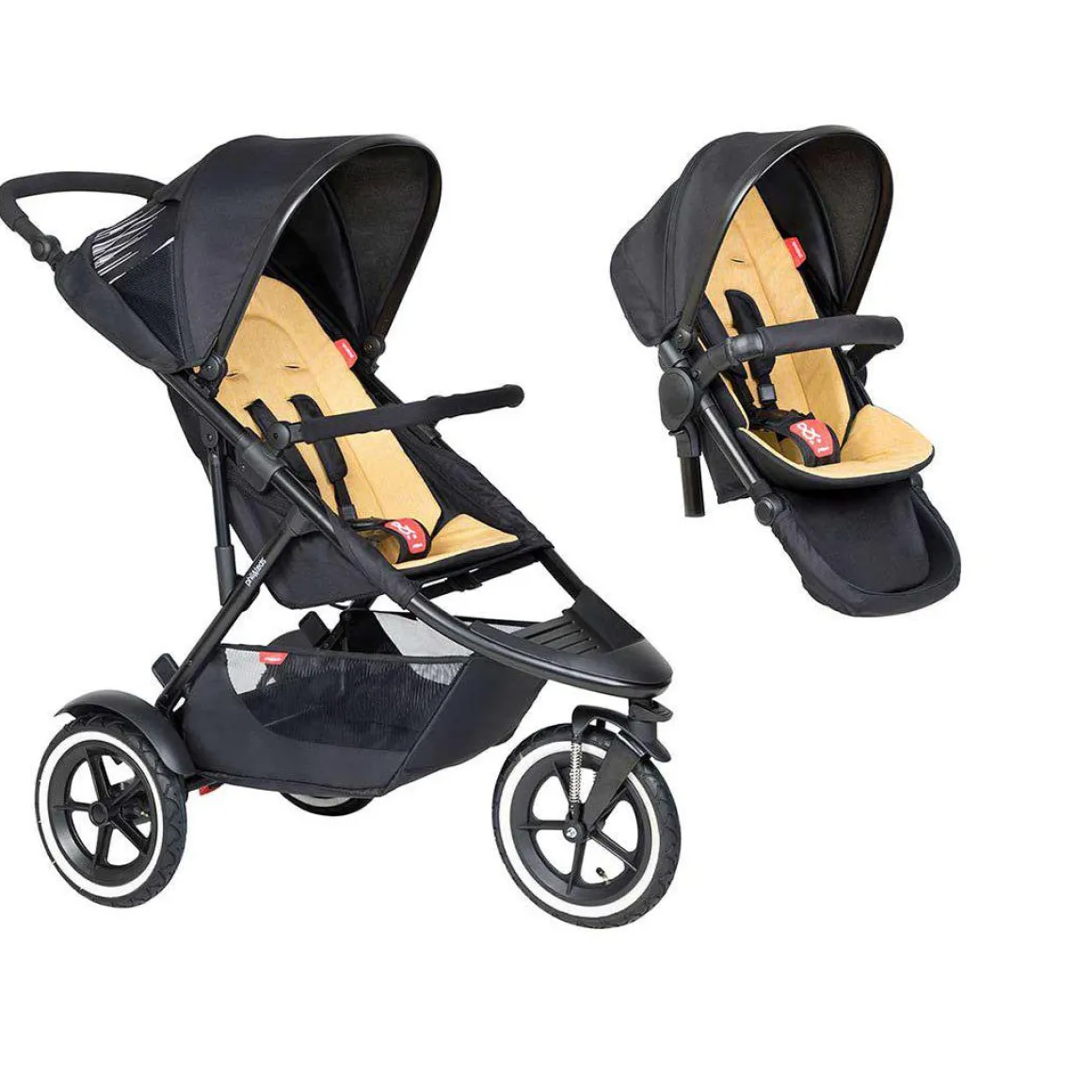 Phil & Teds Sport Pushchair + Double Kit