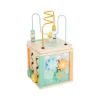 Small Foot -  Wooden Motor Skills 5 in 1 Activity Cube "Pastel" Toy