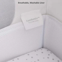 SnuzPod4 Bedside Crib - Natural